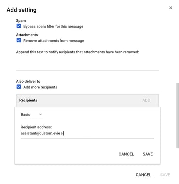 Add Setting