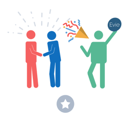 Recruiters save time by letting Evie schedule interviews